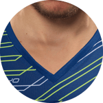 Cuello 2: cuello en V Cuello 2: cuello en V