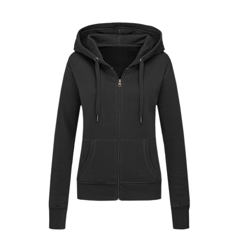 Sudadera con capucha y cremallera Classic Mujer