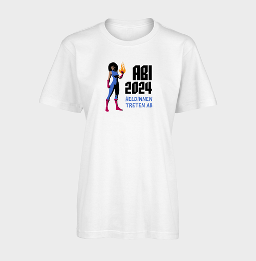 Abi 2024 Heldinnen treten ab TShirt Classic Bio owayo