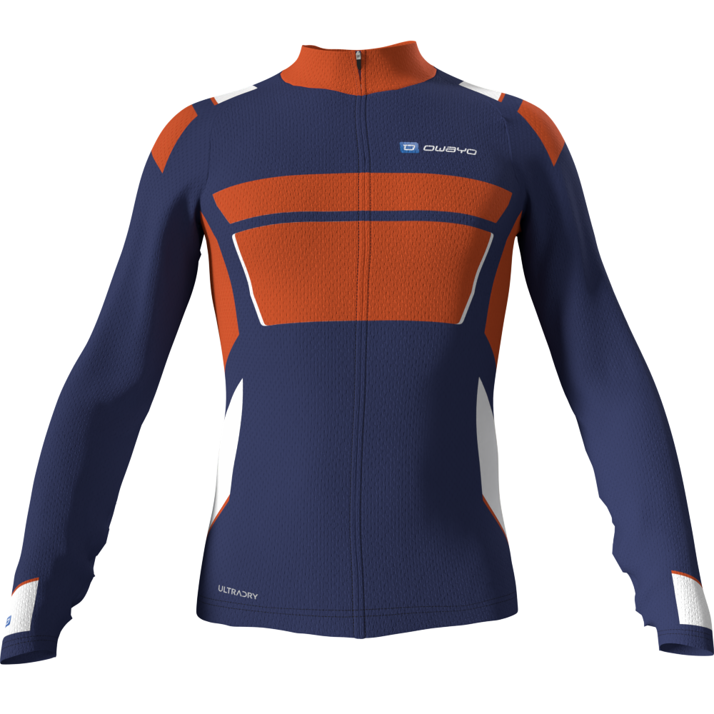 Arsuxeo men's long sleeve cycling online jersey