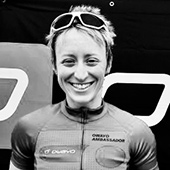 A portrait of a smiling person wearing a jersey with the text 'owayo' and marked as an ambassador.