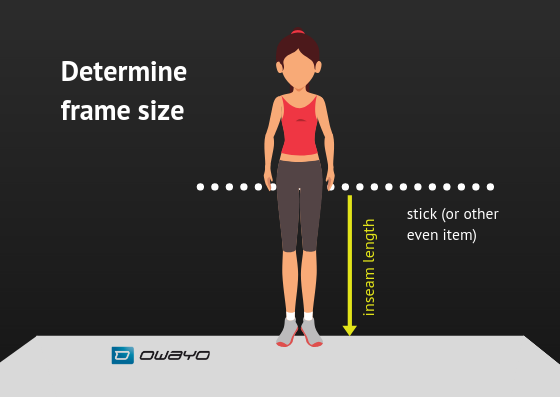 how to measure bike inseam