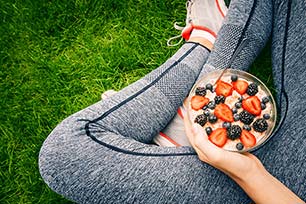 Richtig essen vor dem Laufen