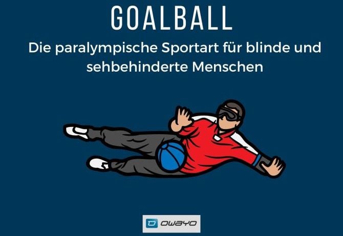 grafik als titelbild für den artikel zur sportart goalball