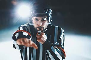 Le penalità e i falli più frequenti nell'hockey su ghiaccio