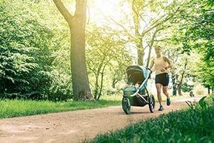 Joggen mit Kinderwagen: Die wichtigsten Tipps 