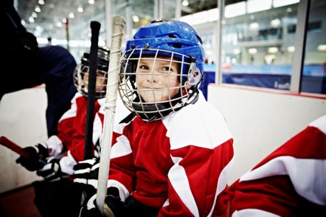 Eishockey-Training für Kinder