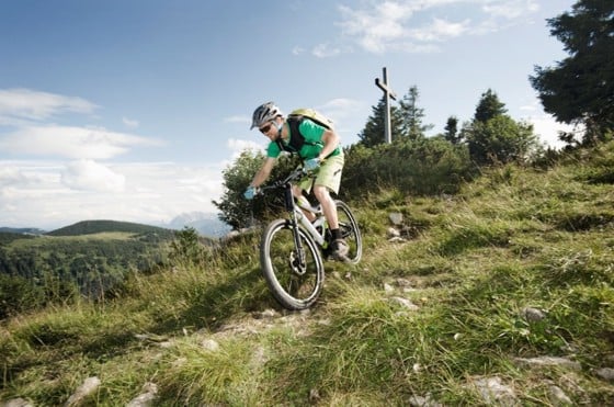 Mountainbike fahren in Bayerns Bergen