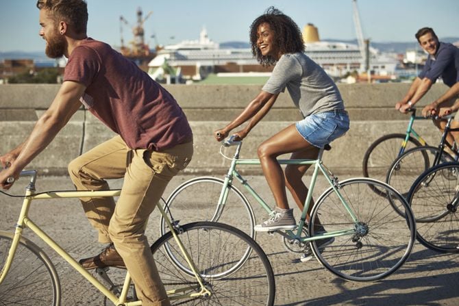 US residents cycle as recreational