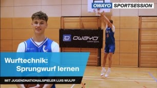 Basketball Wurftechnik Sprungwurf lernen