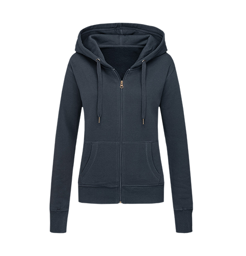 Sudadera con capucha y cremallera Classic Mujer