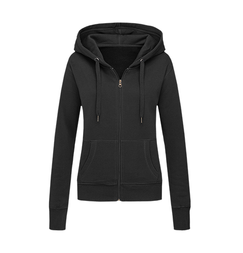 Sudadera con capucha y cremallera Classic Mujer