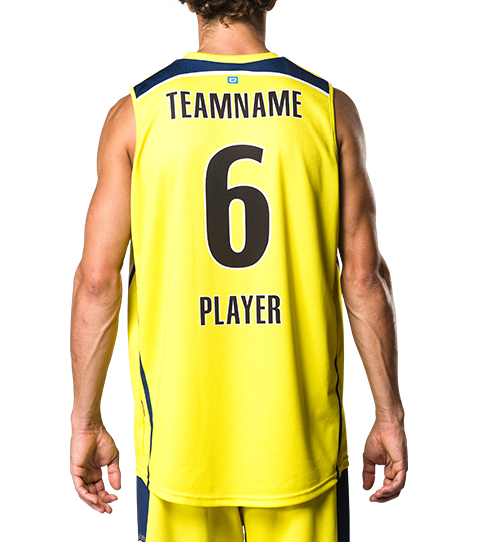 View Mens U-Neck Basketball Jersey Mockup Back Half Side ...