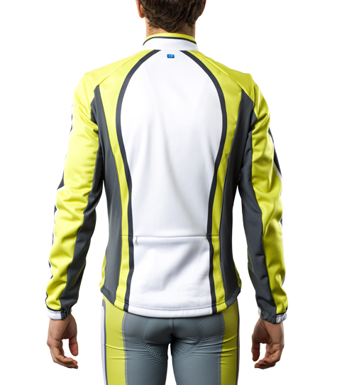 Chaqueta Softshell CJS5 Pro vista espalda Chaqueta Softshell CJS5 Pro vista espalda