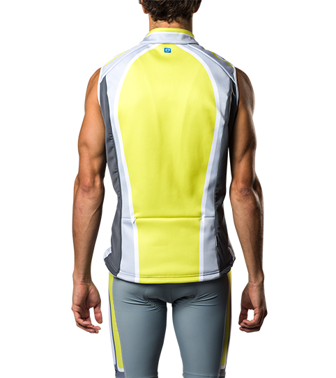 Chaleco Softshell CVS5 Pro vista espalda Chaleco Softshell CVS5 Pro vista espalda