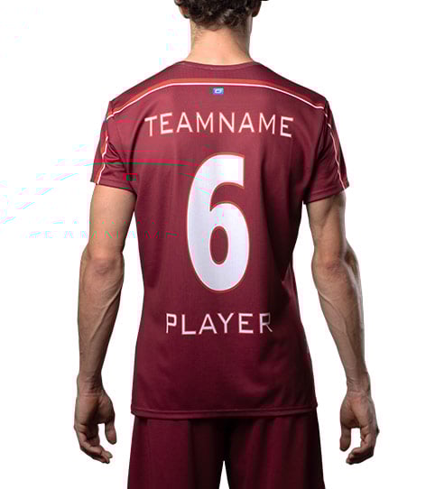 D6 Hero Jerseys Back View D6 Hero Jerseys Back View