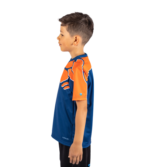 MTB Trikot F1 Kids Seitenansicht MTB Trikot F1 Kids Seitenansicht