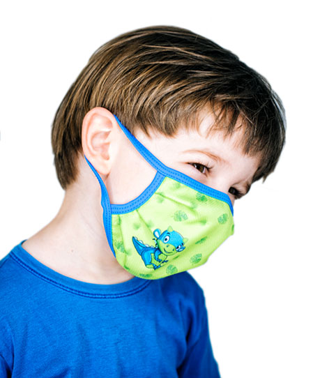 Mund-Nasen-Maske Kids <i>Collection</i> Seitenansicht Mund-Nasen-Maske Kids <i>Collection</i> Seitenansicht