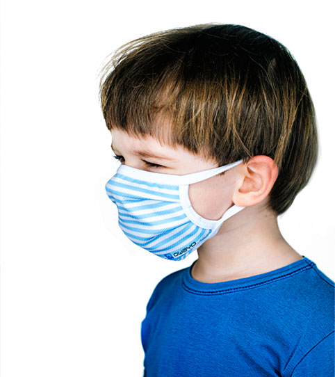 Mund-Nasen-Maske Kids Seitenansicht Mund-Nasen-Maske Kids Seitenansicht