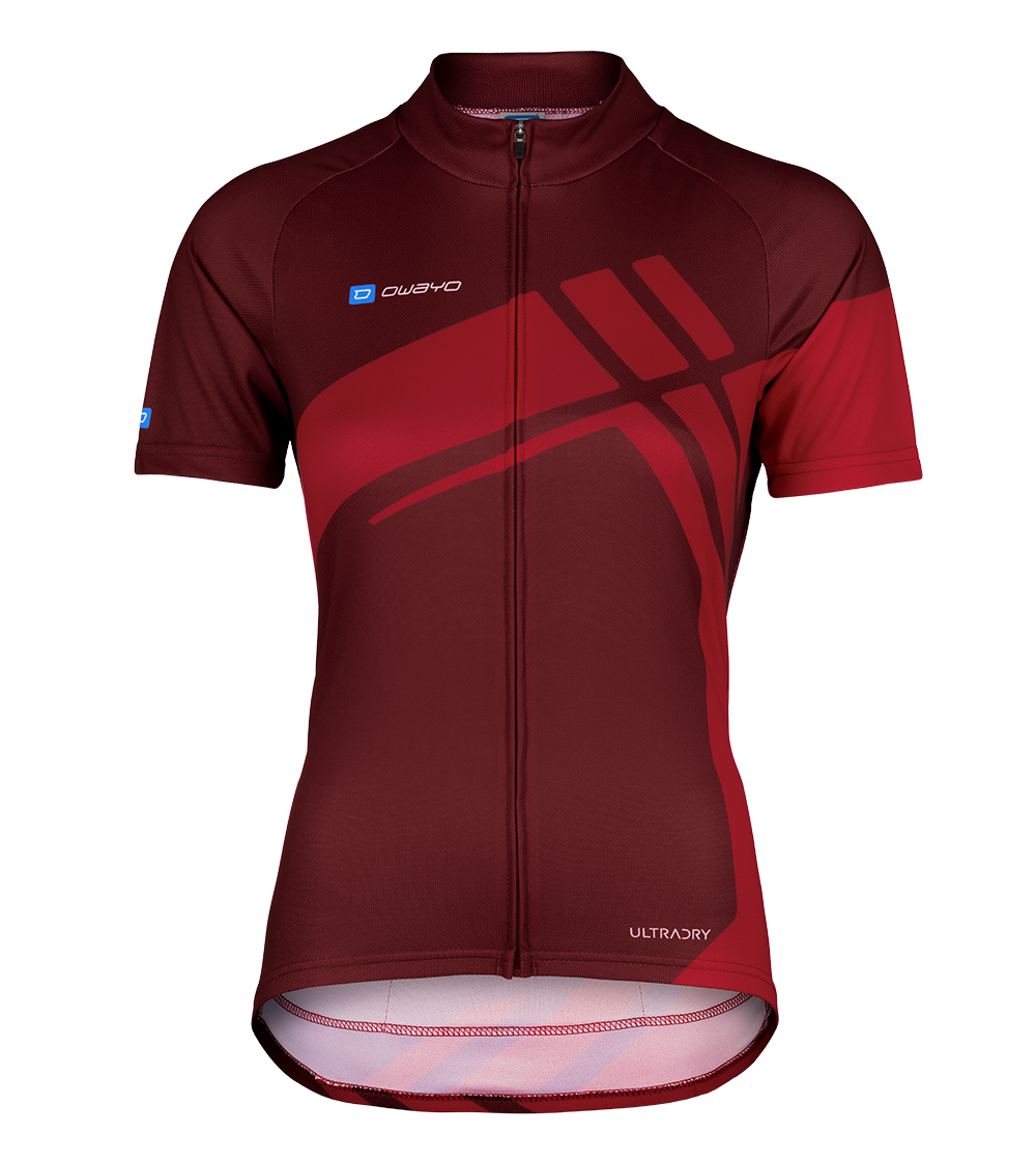 Maillot Cyclisme Owayo Blanc Taille L (étiquette XL) - Très Bon état