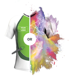 custom printed running shirts